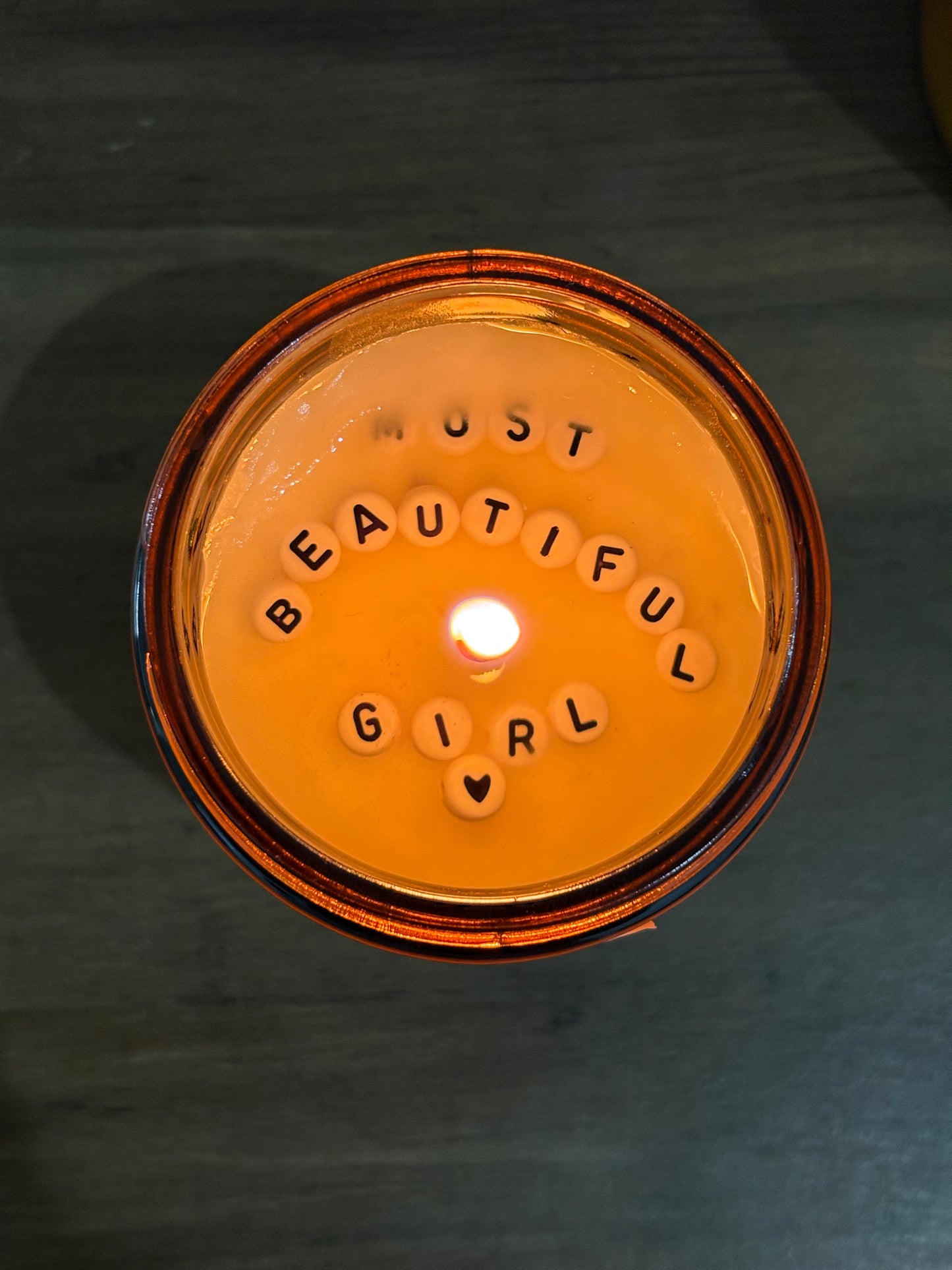 Secret Message Candle