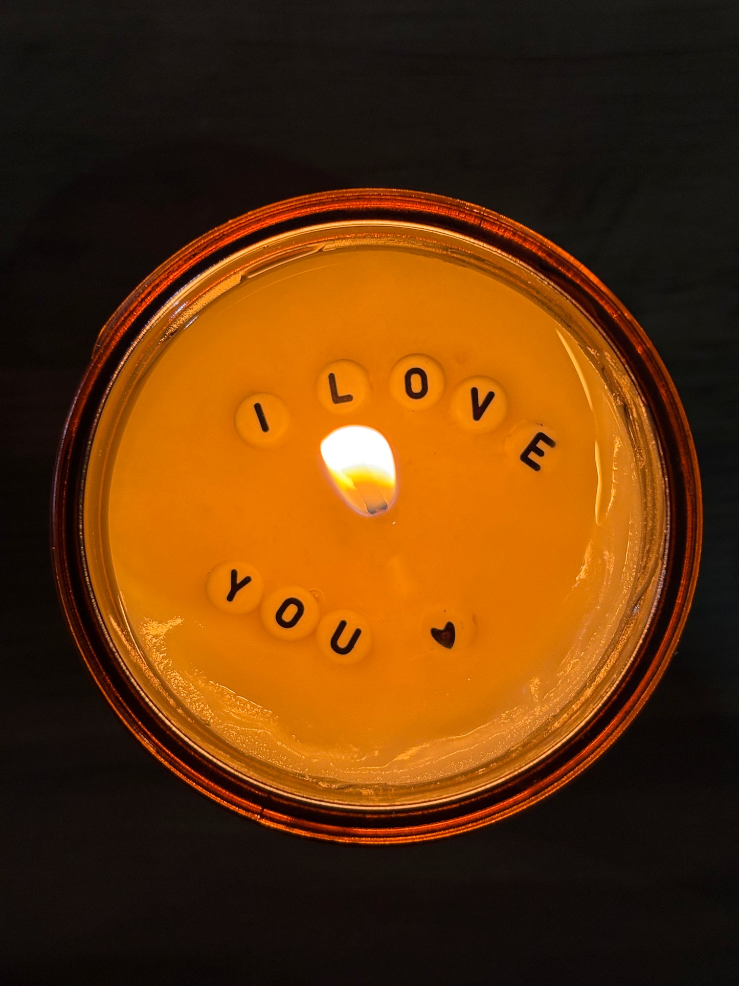 Secret Message Candle
