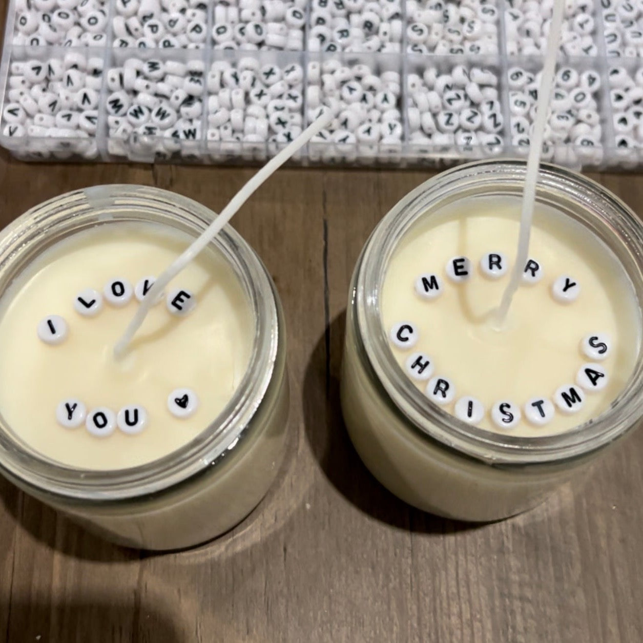 Secret Message Candle