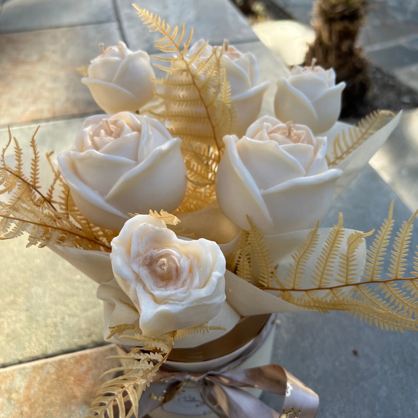 Candle bouquet